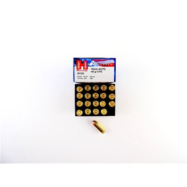 HORNADY AMERICAN GUNNER 10MM AUTO AMMO LOT