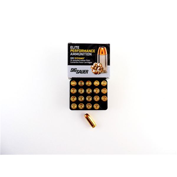 SIG SAUER 10MM AUTO AMMO LOT