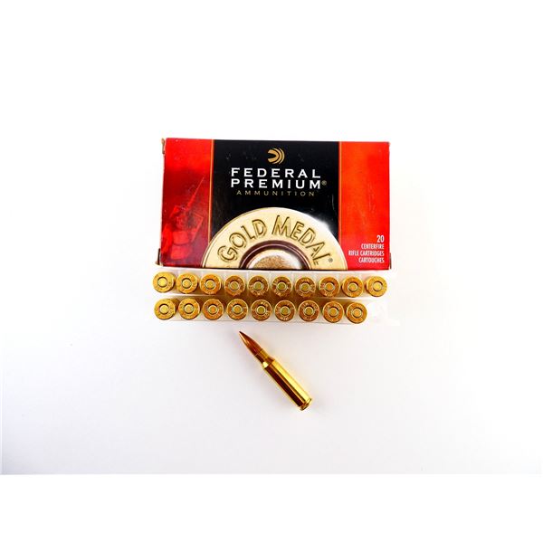 FEDERAL PREMIUM GOLD MEDAL MATCH .308 WIN AMMO LOT