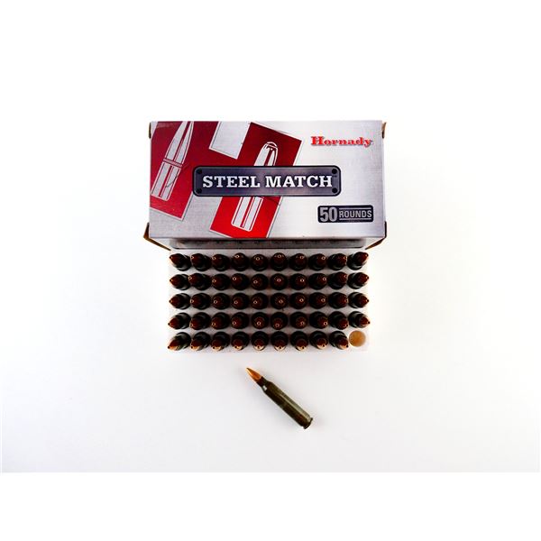 HORNADY STEEL MATCH .223 REM AMMO LOT