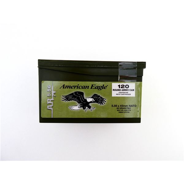 FEDERAL AMERICAN EAGLE 5.56X45MM NATO AMMO LOT
