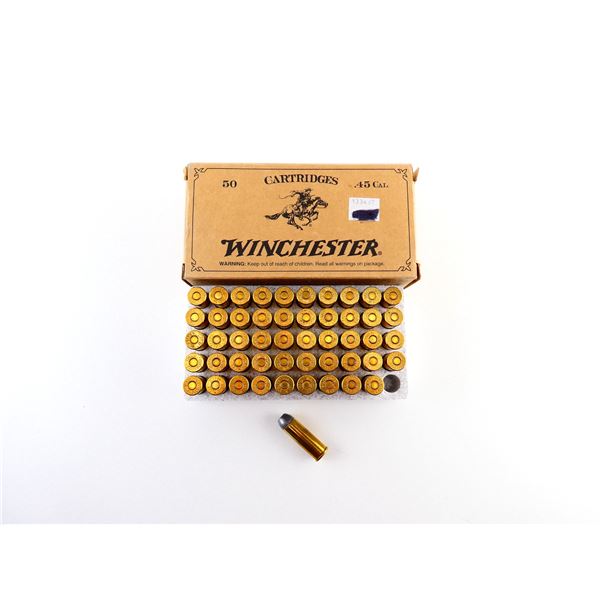 WINCHESTER .45 COLT COWBOY ACTION LOADS AMMO LOT