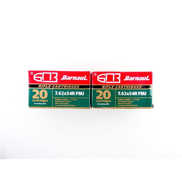 BARNAUL 7.62X54R AMMO LOT