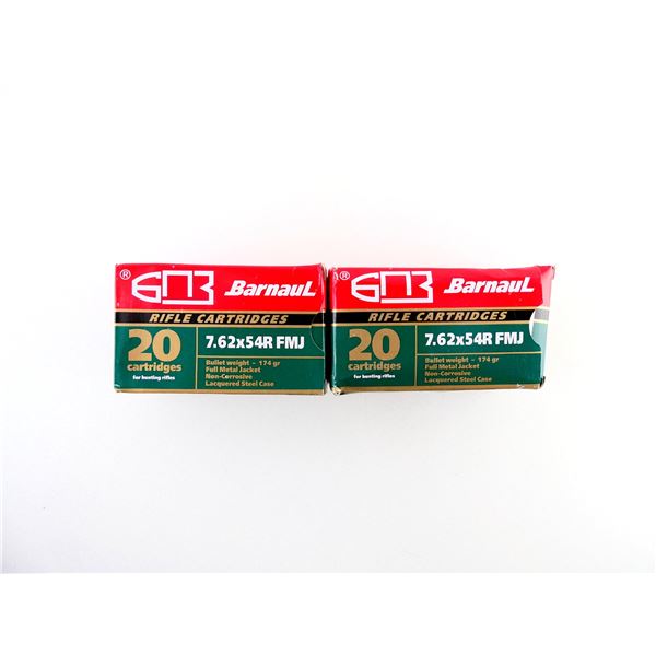 BARNAUL 7.62X54R AMMO LOT