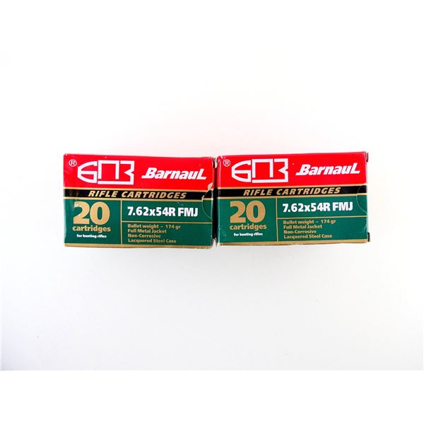 BARNAUL 7.62X54R AMMO LOT