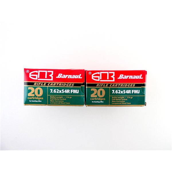 BARNAUL 7.62X54R AMMO LOT