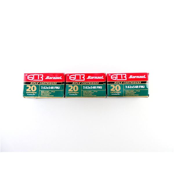 BARNAUL 7.62X54R AMMO LOT