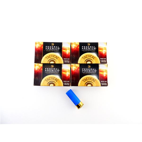 FEDERAL PREMIUM LAW ENFORCEMENT 12 GAUGE 2 3/4" SHOT SHELL AMMO LOT