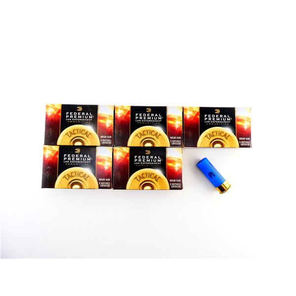 FEDERAL PREMIUM LAW ENFORCEMENT 12 GAUGE 2 3/4" SHOT SHELL AMMO LOT