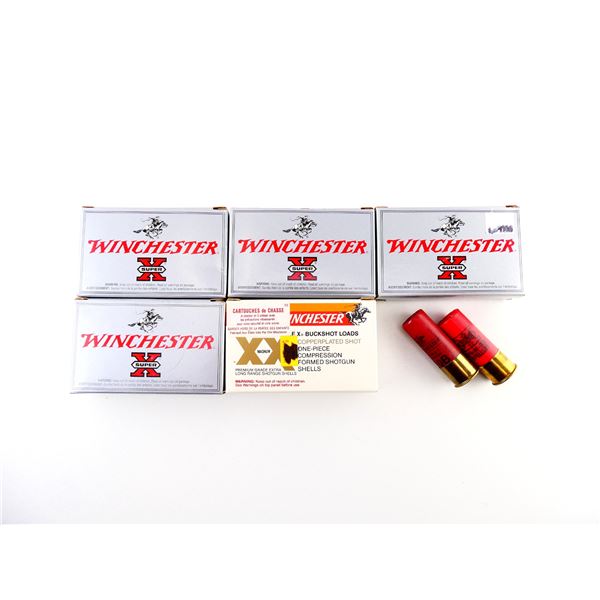 ASSORTED WINCHESTER 12 GAUGE 2 3/4" SHOT SHELL AMMO LOT