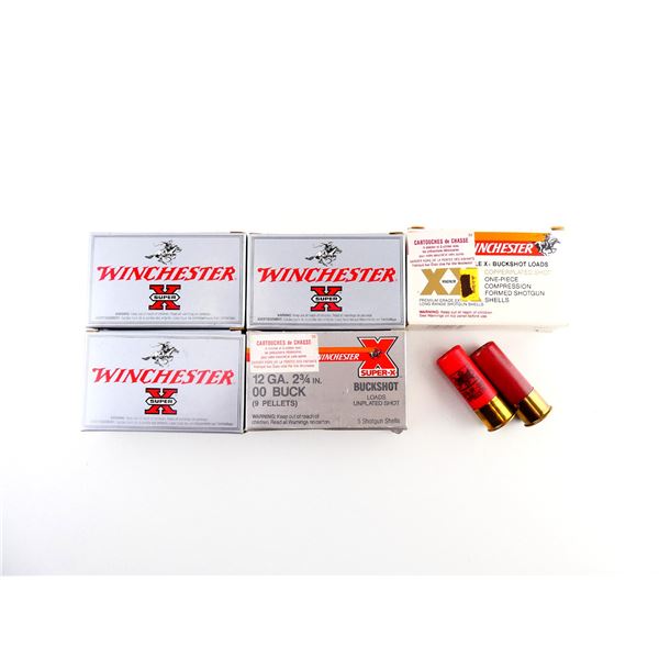 WINCHESTER 12 GAUGE 2 3/4" SHOT SHELL AMMO LOT