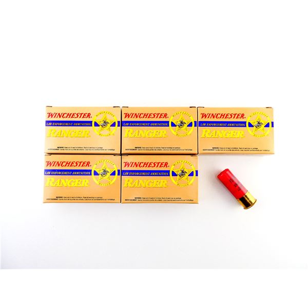 WINCHESTER LAW ENFORCEMENT RANGER 12 GAUGE 2 3/4" SHOT SHELL AMMO LOT