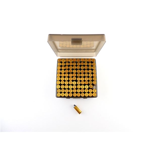 WINCHESTER .44 S&W SPL AMMO AND NON-PRIMED BRASS CASES LOT