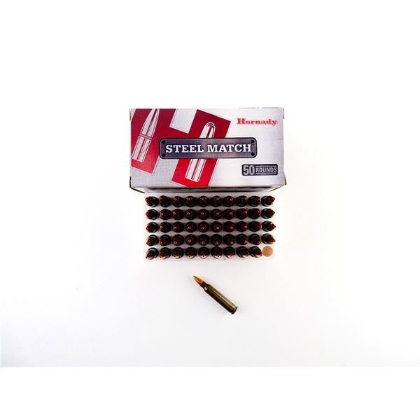 HORNADY STEEL MATCH .223 REM AMMO LOT