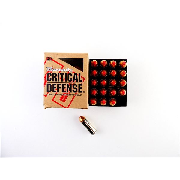 HORNADY CRITICAL DEFENSE .44 SPL AMMO LOT