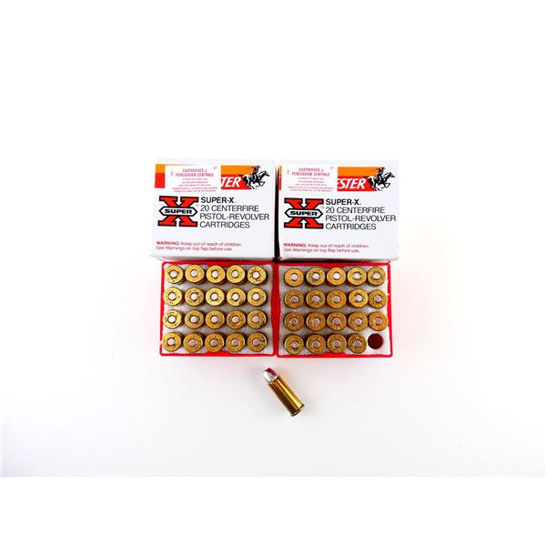 WINCHESTER .44 S&W SPL AMMO LOT