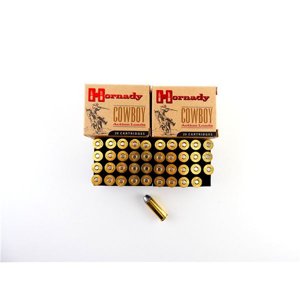 HORNADY COWBOY ACTION LOADS .45 COLT AMMO LOT