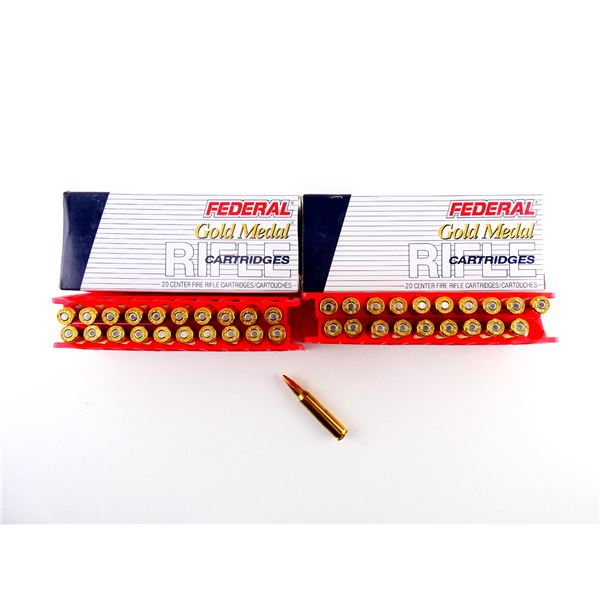 FEDERAL GOLD MEDAL .223 REM MATCH AMMO LOT