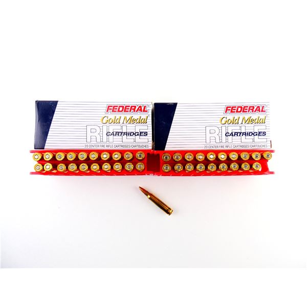 FEDERAL GOLD MEDAL .223 REM MATCH AMMO LOT