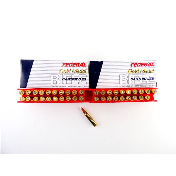 FEDERAL GOLD MEDAL .223 REM MATCH AMMO LOT