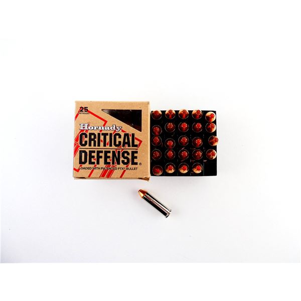 HORNADY CRITICAL DEFENSE .357 MAG AMMO LOT