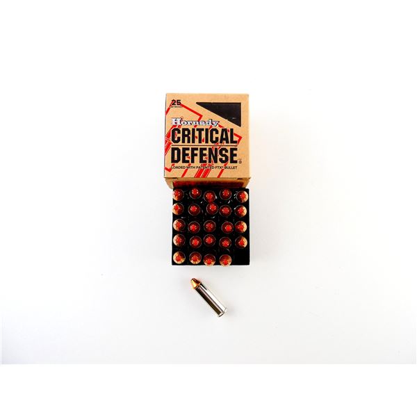 HORNADY CRITICAL DEFENSE .357 MAG AMMO LOT