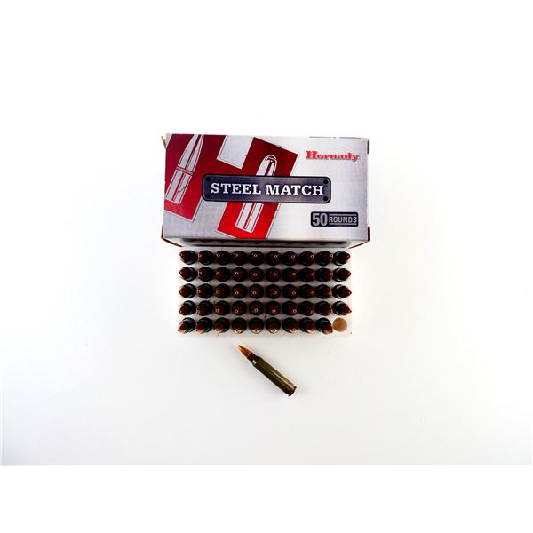 HORNADY STEEL MATCH .223 REM AMMO LOT
