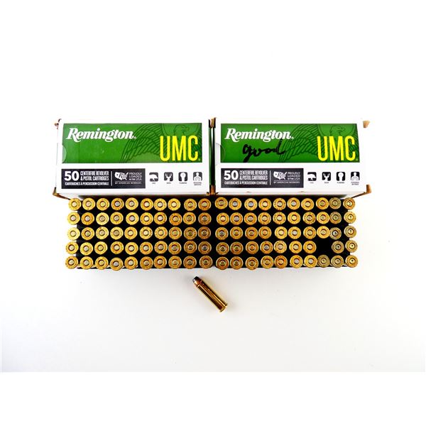 REMINGTON .357 MAG AMMO AND NON-PRIMED BRASS CASES LOT