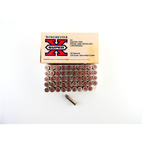 WINCHESTER .38 SPL +P AMMO LOT