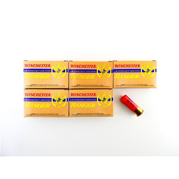 WINCHESTER LAW ENFORCEMENT RANGER 12 GAUGE 2 3/4" SHOT SHELL AMMO LOT