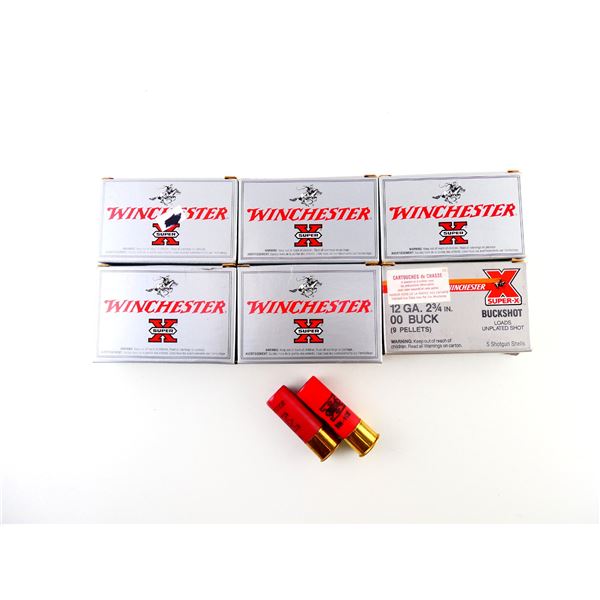 ASSORTED WINCHESTER 2 3/4' AND 3" SHOT SHELL AMMO LOT
