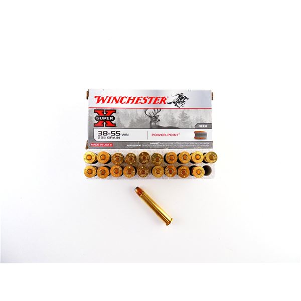 WINCHESTER .38-55 WIN AMMO LOT