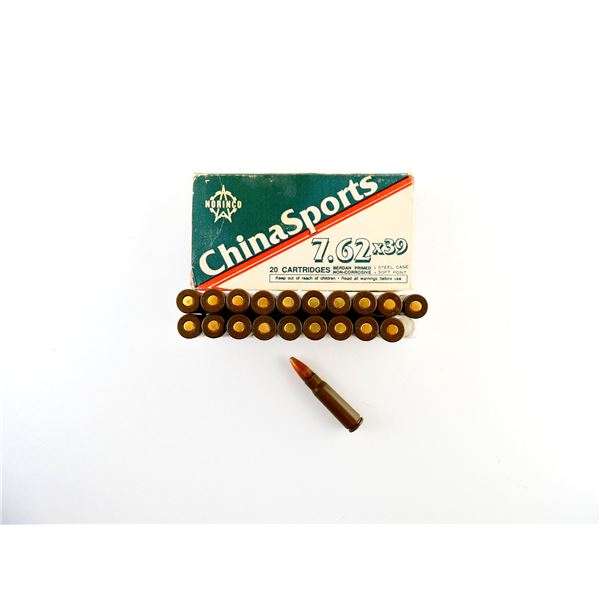 CHINA SPORTS 7.62X39MM AMMO LOT