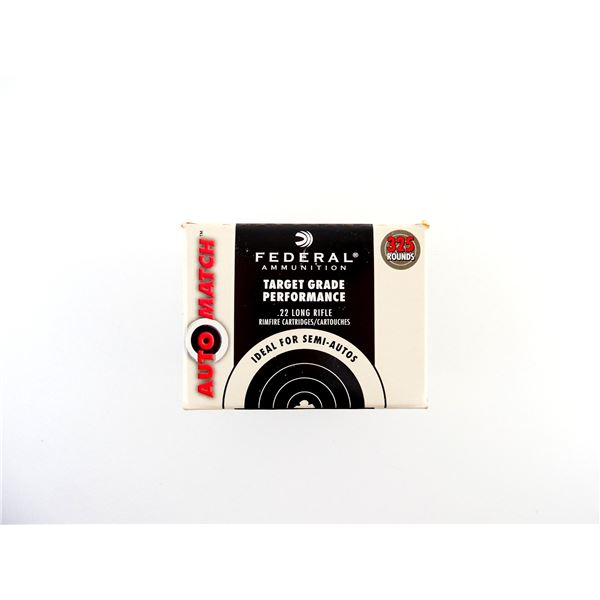 FEDERAL AUTO MATCH .22 LR AMMO LOT