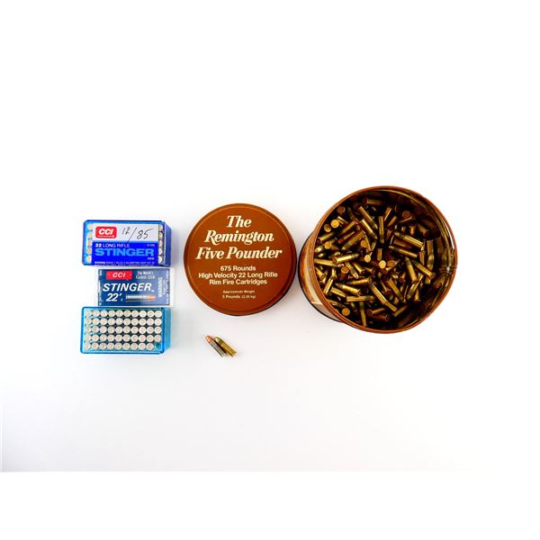 ASSORTED .22 LR AMMO LOT