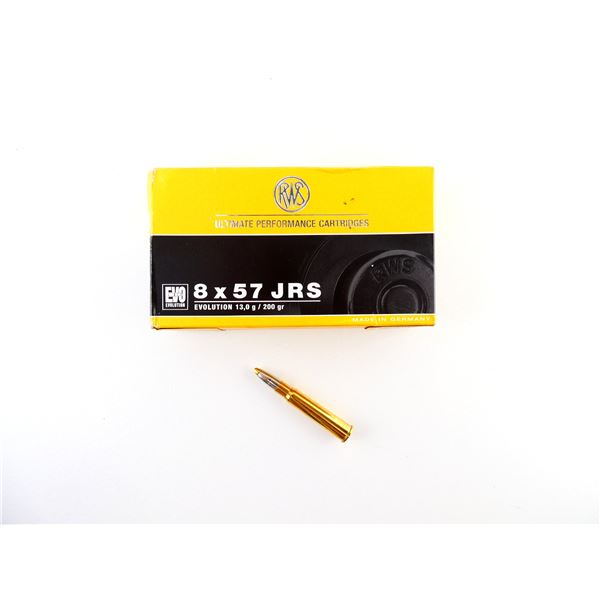 RWS 8X57 JRS AMMO LOT