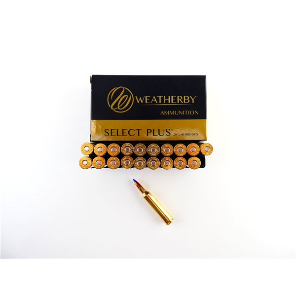WEATHERBY SELECT PLUS .257 WBY MAG AMMO LOT