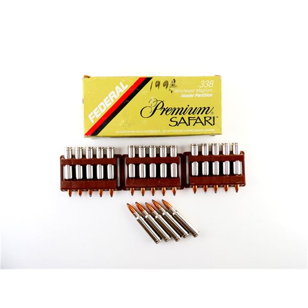 FEDERAL .338 WIN MAG AMMO LOT