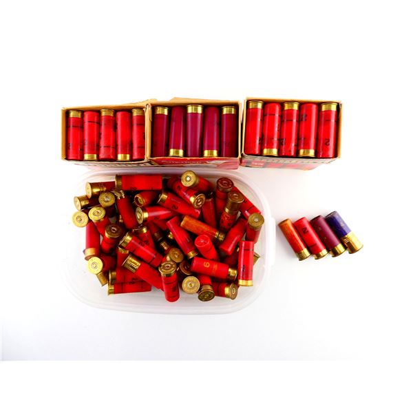 ASSORTED 12 GAUGE 2 3/4" SHOT SHELL AMMO LOT