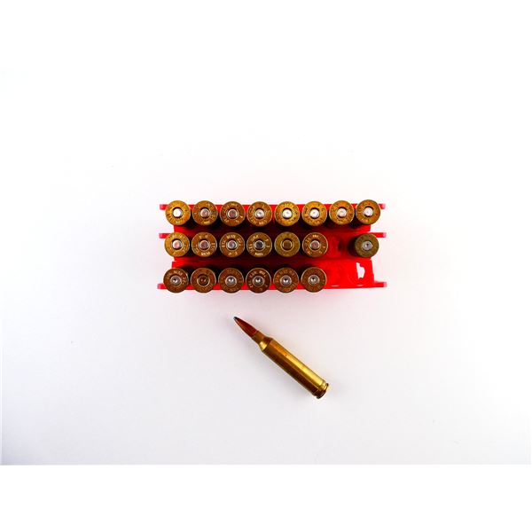 ASSORTED 7MM REM MAG AMMO AND NON-PRIMED BRASS CASES LOT