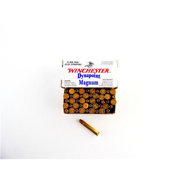 WINCHESTER .22 WIN MAG AMMO LOT