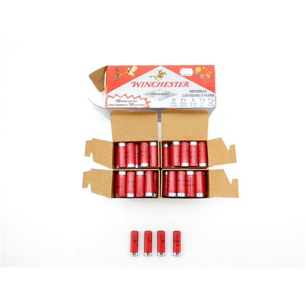 WINCHESTER 12 GAUGE 2 3/4" SHOT SHELL AMMO LOT