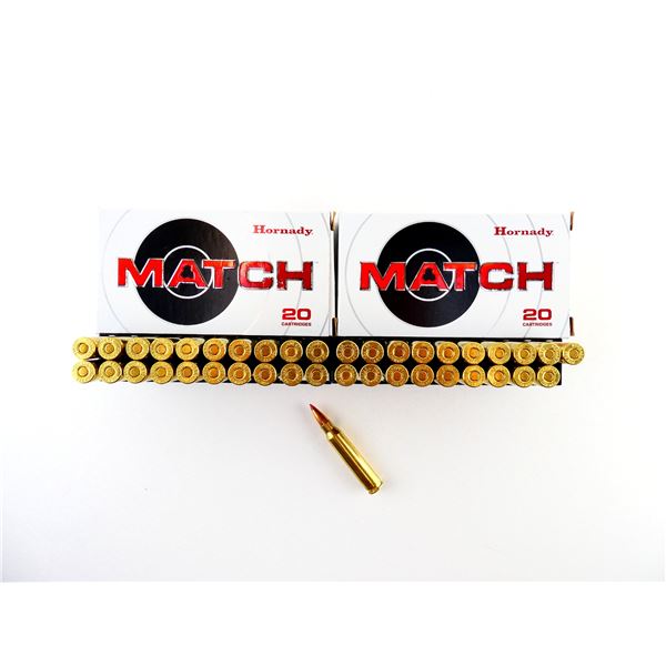 HORNADY MATCH .223 REM AMMO LOT