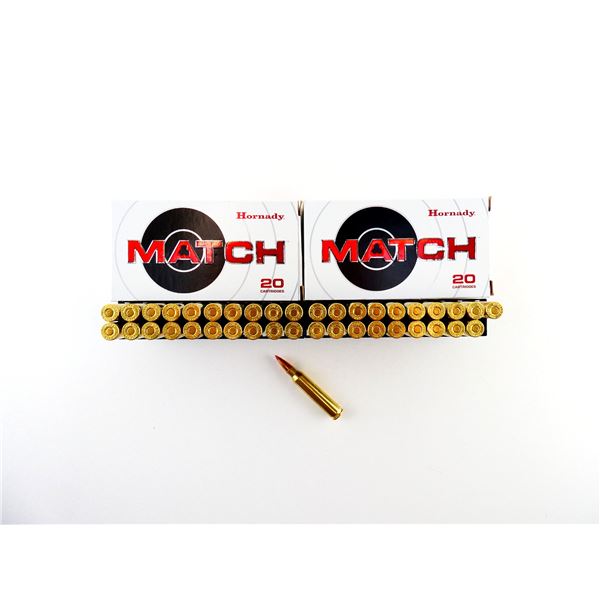 HORNADY MATCH .223 REM AMMO LOT