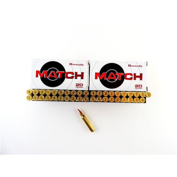 HORNADY MATCH .223 REM AMMO LOT