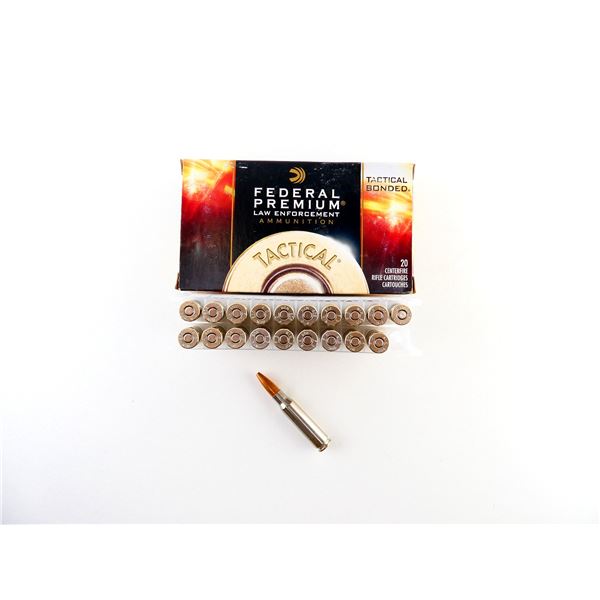FEDERAL PREMIUM LAW ENFORCEMENT .308 WIN AMMO LOT