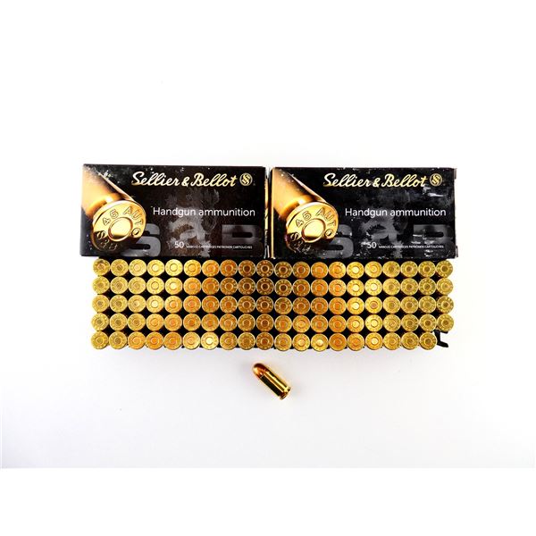 SELLIER & BELLOT .45 AUTO / .45 ACP AMMO LOT