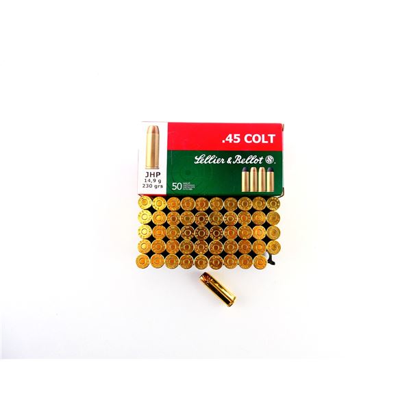 SELLIER & BELLOT .45 COLT AMMO LOT