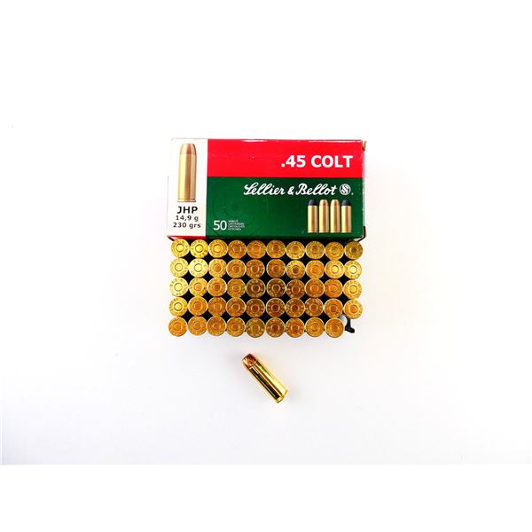 SELLIER & BELLOT .45 COLT AMMO LOT