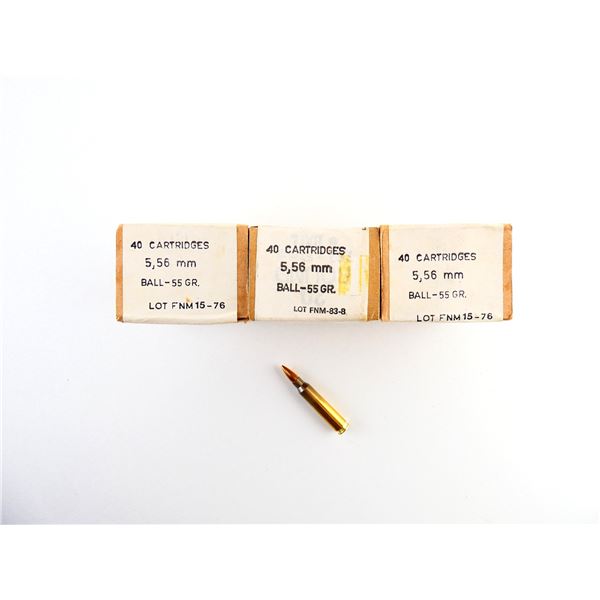 PORTUGUESE MILITARY 5.56MM AMMO LOT